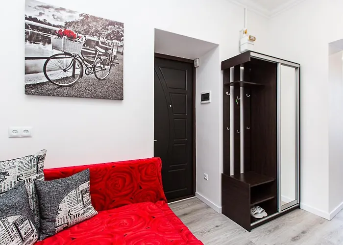 Apartament однокомнатная форум-центр Lwów